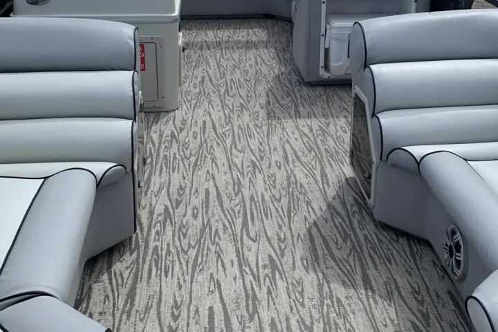 a car parked in a parking lot