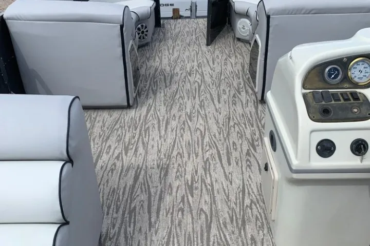 a car parked in a parking lot