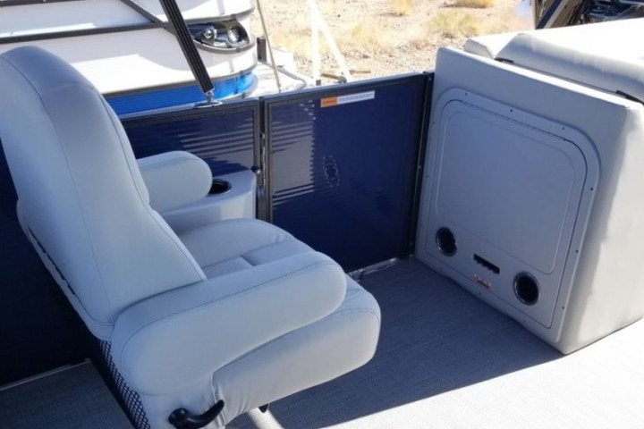 a car parked in a parking lot